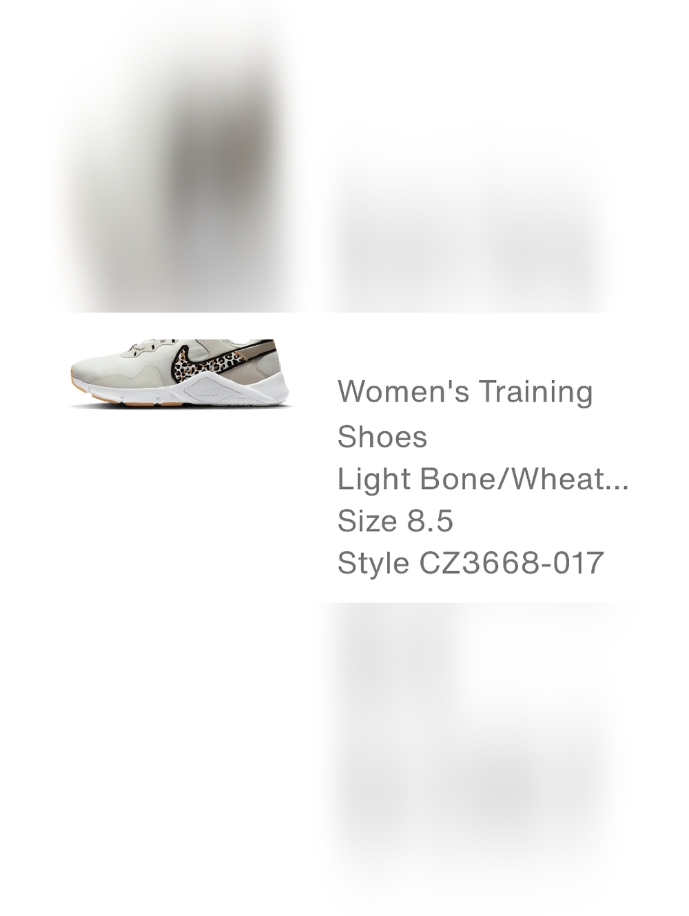 Nike Womens Training Shoes Size 8.5 - Picture 7 of 7